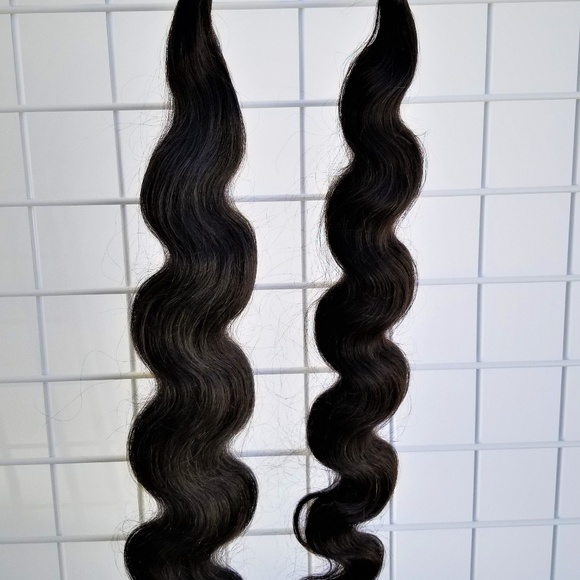 3 BUNDLES DEAL!! BW Burmese Remy Hair 14"16"18" - Picture 5 of 5